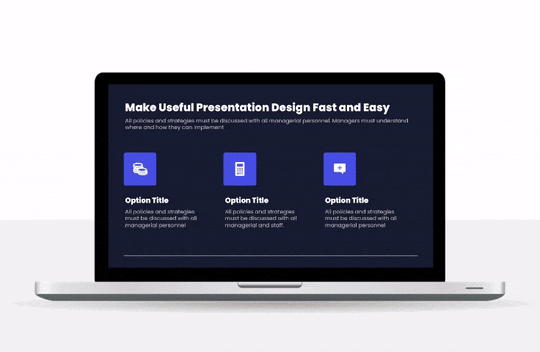 POWERPOINT-MORPH-Template-preview-31 Laptop with a PowerPoint morph sequence on the screen