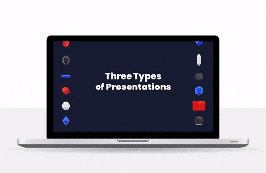 POWERPOINT-MORPH-Template-preview-32 Laptop with a PowerPoint morph sequence on the screen